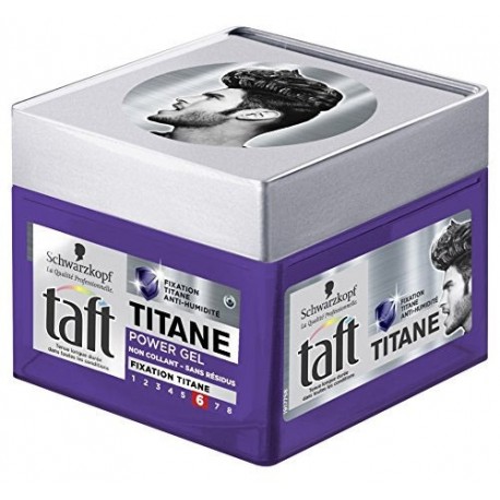 Power Gel Cheveux ''taft'' - Force 6 (Titane) - Schwarzkopf