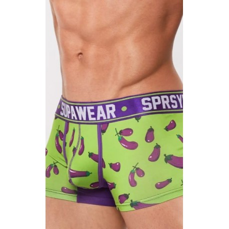 Boxer Trunk ''U31SPEG Sprint Eggplant'' - SupaWear